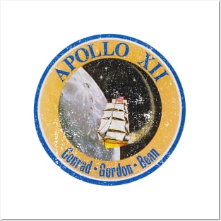 Apollo 12 Vintage Insignia Posters and Art